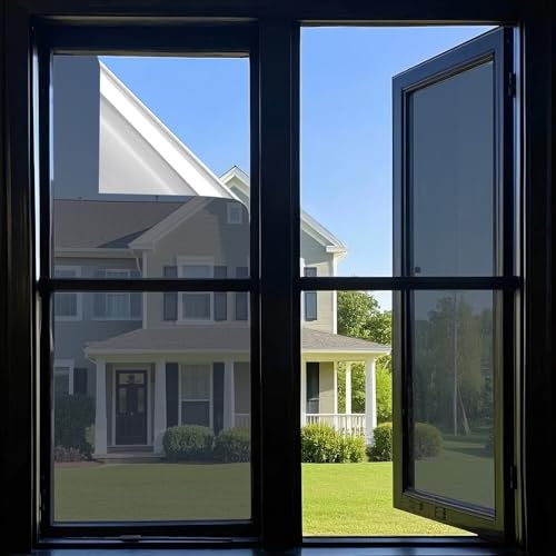 Ceramic Window Tinting Film - Superior Heat Rejection, Blocks 99% Harmful UV Rays, Enhances Privacy, Reduces Glare, Long-Lasting for Residential & Commercial Use (Crystal Blue 29.3 Inch X 6.56 Feet)