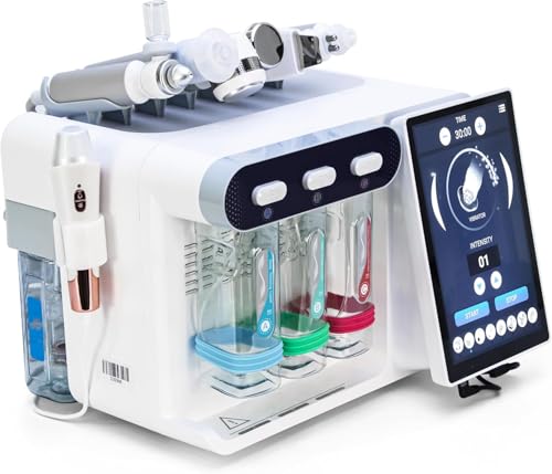 Elitzia 8 in 1 Water Peeling Aqua Peel Skin Care Device Skin Analysis Facial Machine for Moisturizing ETLB355