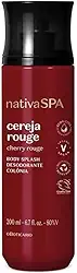 Body Splash Desodorante Colônia Nativa Spa Cereja Rouge 200ml