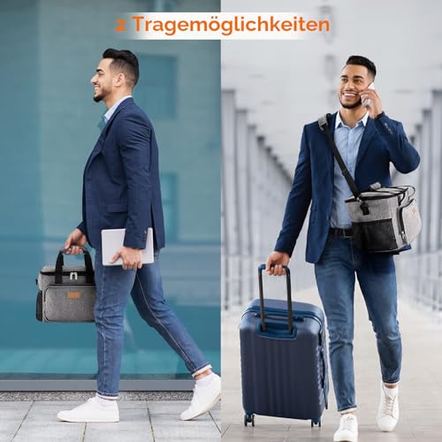 Lifewit Kühltasche klein, Isolierte Cooler Bag, Lunchtasche 15L 24 Dosen – Ansicht 4