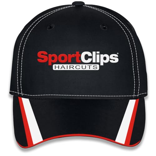 Gorra ajustable negra sublimada NASCAR 2025 miniatura 3