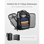 tomtoc Travel Backpack 28L, TSA Friendly Flight Approved Carry-on Luggage, Personal Item Travel Bag, Water-resistant Lightweight Business Rucksack, Durable Bag Fits 16 Inch Laptop - Image 3
