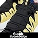 STOMP Athletics: Traction Shoe Armor - Lightweight Grip Enhancer for Basketball Shoes - Instant Shoe Traction from The Top of Your Laces - Flexible Fit & Easy to Clean - Black