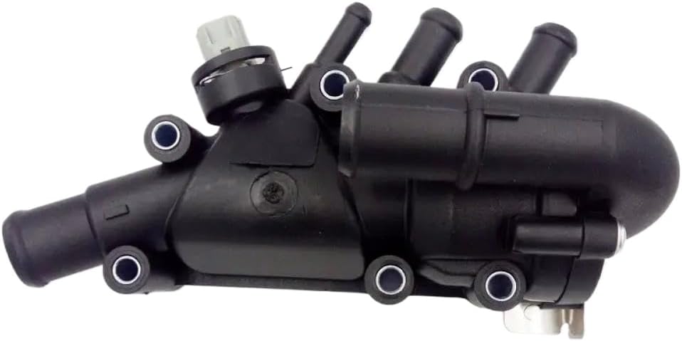 Thermostat Housing Compatible With Fiesta Mk5 Duratec 2001–2008 Replacement For 2S6G9K478A2B 1089789 1136703 1149620 1149617 1313546