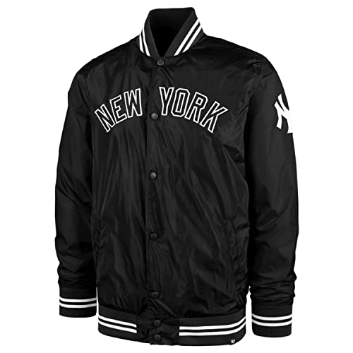 47 Brand Drift College Chaqueta – New York Yankees Negro – S, negro