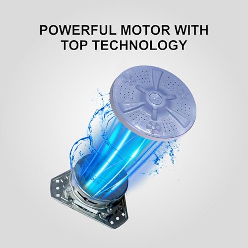 Image of Foxsky 8.0 kg Semi-Automatic Top Load Washing Machine Appliance (Aqua Wash)