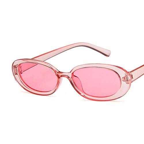 Image of Shiratori Women's Retro Oval Holiday Sunglasses Non-polarized UV400
