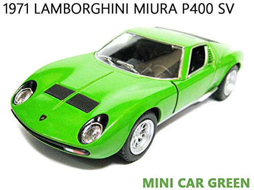 Amazon | 1971年式 ランボルギーニミウラ/グリーン P400 ミニカー （1
