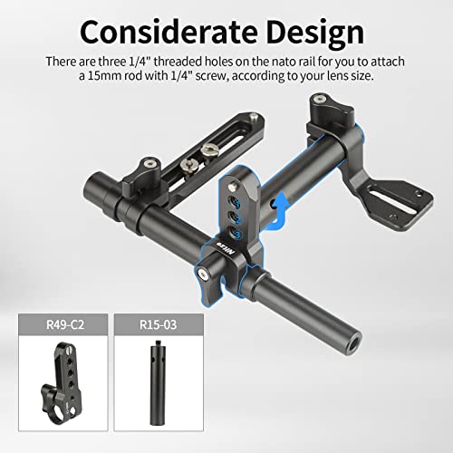 Nitze LIDAR Mounting Kit for DJI Focus Pro LiDAR and DJI Focus Pro Motor - T-D02C, Black - Image 3