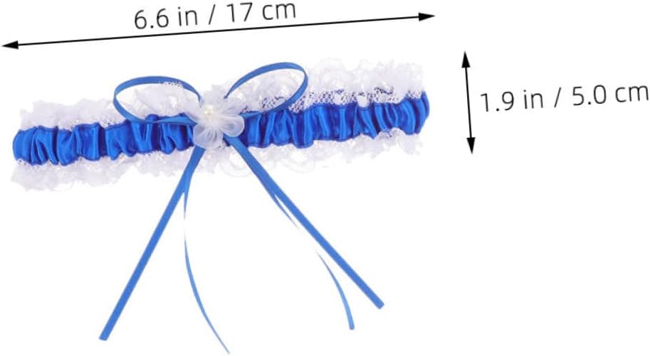 2pairs Lace Bridal Garters Bowknot for Weddings Elegant Wedding Accessories for Bride Shower Versatile Garter for Special Occasions Beautiful Design
