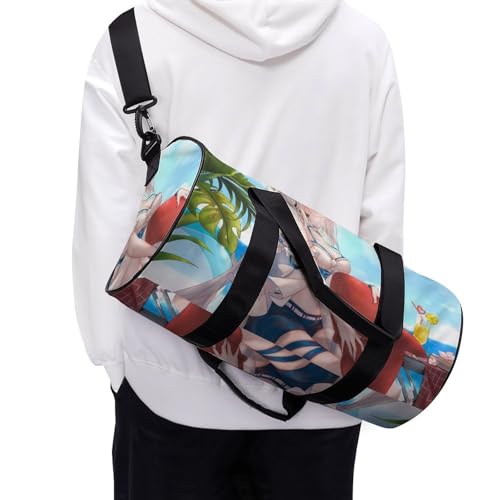 Sac week-end duffel bag 45cm compact pour sport et randonnée