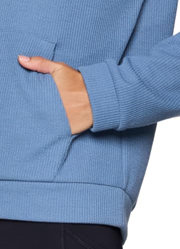 RBX Active Women's 1/4 Zip Sweatshirt in Regular/Plus Sizes, Lightweight Soft Ribbed Ottoman Mock Neck Pullover with Pocket2