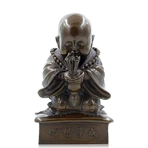Statues et figurines en cuivre pur pour décoration bouddhiste haut de gamme