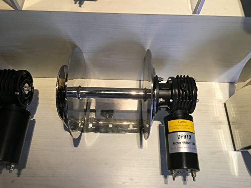 POWER4S 12V 24V 1400W Freefall Marine Boat Anchor Drum Winch Windlass for Boat from 49ft to 56ft DF1412 (24V)