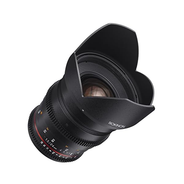 Rokinon Cine DS DS24M-C 24mm T1.5 ED AS IF UMC Full Frame Cine Weitwinkelobjektiv für Canon EF – Bild 7