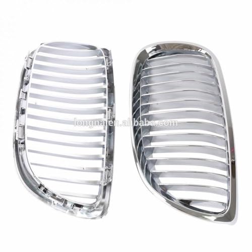 Grille Frente Bumper E92 E93 M3 2-Door 2007-2009 en acabado Chrome Center 2