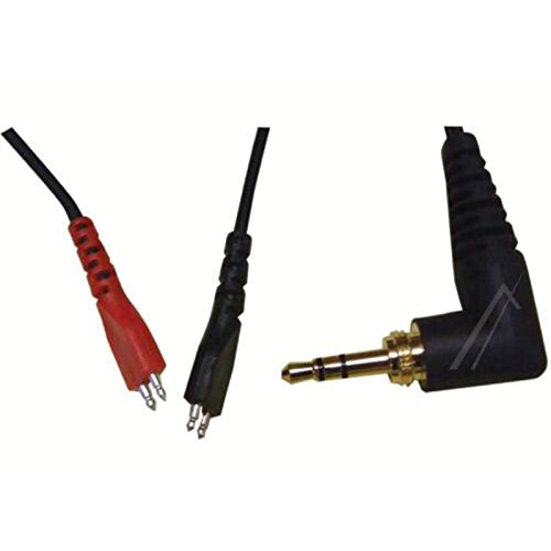 Sennheiser CABLE AURICULAR HD 25   Cable de repuesto para HD25 con conector en 90º (1.5 m) [Importado del Reino Unido]
