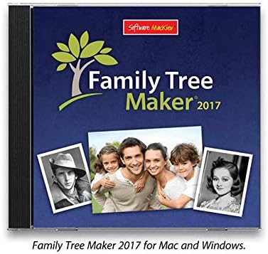 Family Tree Maker 2017 DVD - Win 7 &10 Mac 10.9