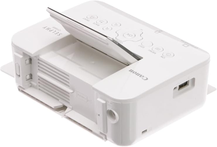 Bild 1 - Canon SELPHY CP1000 Mini Fotodrucker (Druck bis Postkartengröße 10x15cm, Thermosublimation, farbstabil 100 Jahre, Druck von USB-Stick + Speicherkarte, kein WiFi) weiß [ohne Farbband/Papier, ohne Akku]