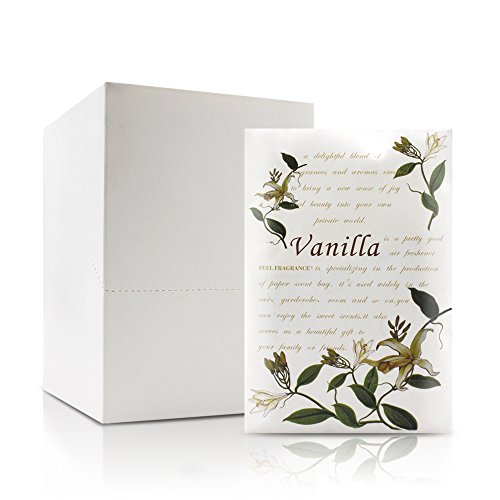 Scented Sachets Envelope for Drawers and Closets Lot of 12 (Vanilla)