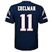 Outerstuff Julian Edelman New England Patriots Navy Blue Youth Mid Tier Home Jersey