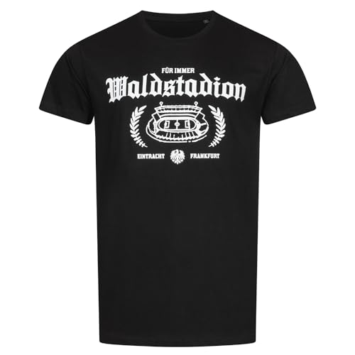 Eintracht Frankfurt, T-Shirt Waldstadion Retro Black (DE/NL/SE/PL,...