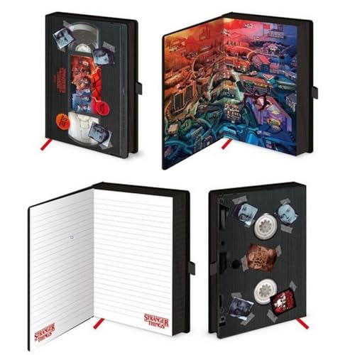Pyramid International | Stranger Things | Season 4 | VHS | A5 | Premium | Notebook | Unisex |
