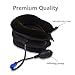 2 Pack Cervical Neck Traction Device Inflatable Collar Brace Adjustable Neck Stretcher Neck Support for Spine Alignment and Chronic Neck Pain Relief(Brown)
