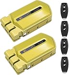 ✅ Marca Española Duo Cerraduras Invisibles Golden Shield Alarm 95db con 4 mandos incopiables