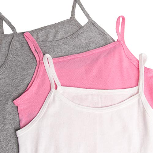 Fruit of the Loom Girls' Camis 10pk Assorted Camisole Tanks Undershirt2