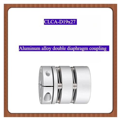 Acoplamiento de doble diafragma CLCA-D19x27 para eliminar holguras en servomotores 2