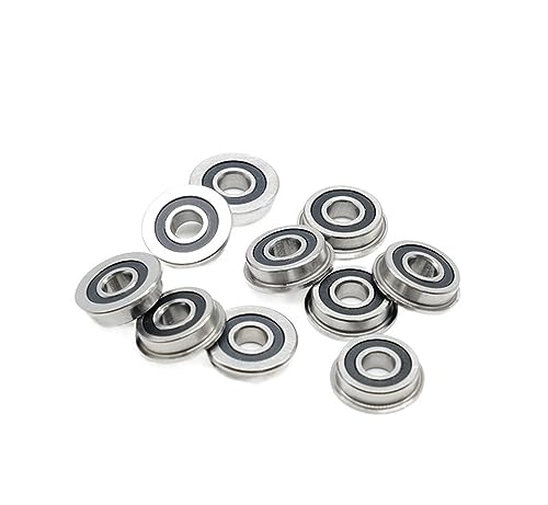 Roulement miniature F695-2RS 5x13x4 micro deep groove flanged ball bearing