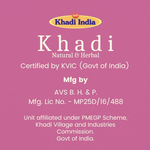 Image of KHADI Natural Hibiscus & Bhringraj Shampoo | FIghts Hair Fall | Sulfate, SLS & Paraben Free | 210 ML