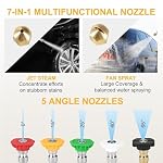 7-1 Jet Nozzle High Pressure Hose Nozzle for Patio, Car - Image 3