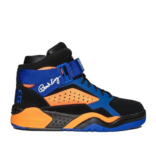 PATRICK EWING Athletics Focus OG Black/Orange/Blue PE