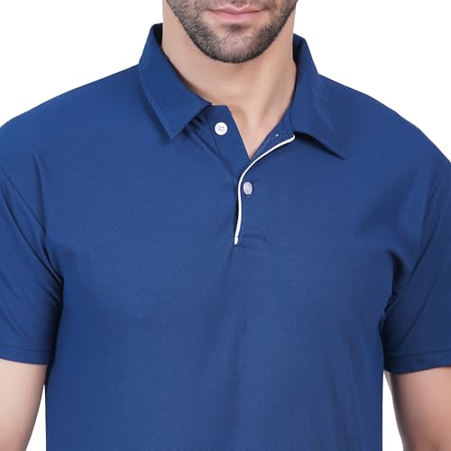 Image of T-Shirt for Men's | Regular Fit Polo Casual Stylish | Half Sleeve T Shirt