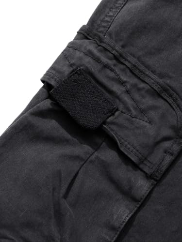 Image of LookMark Men's Cargo Pants Stylish and Comfortable | Men's Cargo Pants with Multiple Pockets | Ideal for Casual Wear, Outdoor Activities, and Everyday Use