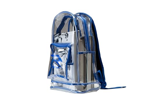 Image of Nike 3 Brand Clear Backpack - Royal Blue - One size (23L)