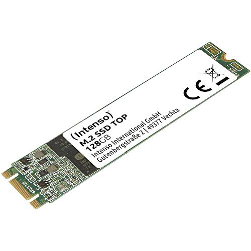Intenso M.2 SSD SATA III Top 128 GB, Interne Festplatte mit 520 MB/s – Ansicht 3