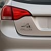 Azeeda 'Sphinx & Pyramid' Clear Premium Vinyl Decal Stickers – Waterproof, Durable & Easy to Apply - for Car Bumpers, Windows, Bins & More - Medium (100mm) (DC00041682) #2
