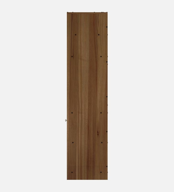 Image of Bar Unit | Burgh Bar Unit for Home /Bar Engineered Wood Bar Cabinet | Finish Color - Lyon Teak | White | Knock Down
