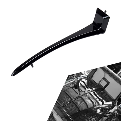 Anzios Glossy Black Headlight Housing Top Trim Spear Compatible for