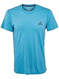 adidas Men's Training Ultimate Short Sleeve Tee, Mystery Petrol/Colored Heather, Large
