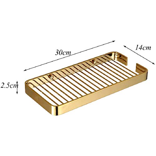 Porte-serviettes de bain plateau et crochets muraux multifonctions - 3