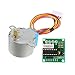 KOVNOVI 1pc Electronics 28BYJ-48 5V 4 Phase DC Gear Stepper Motor + ULN2003 Driver Board DINGGUANGHE