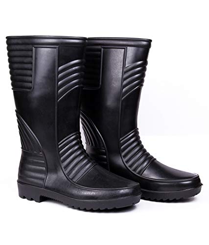 Hillson Welsafe Leather Tech Safety Gumboots | Hillson Welsafe Gumboots | Industrial Safety Shoes (6) (B07F69VKBC) Amazon Price History, Amazon Price Tracker