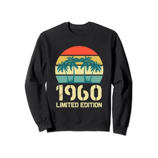 Camisetas vintage de cumpleaños de 1960 para mujer, divertidas camisetas de cumpleaños de 1960 Sudadera