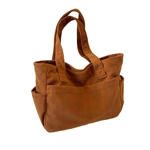 Sac à bandoulière en tissu noir avec poches latérales et poignée