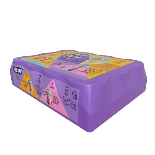 A Strong Heart Wet Dog Food Variety Pack, Ribeye Cuts in Gravy & Chicken and Rice Dinner, Made with Real Beef & Chicken, Made in The USA, 13.2 oz Can (Pack of 12)