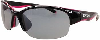 100% スポーツサングラス ピンク/ブラック Amazon | ヨネックス(YONEX) スポーツグラス AC397 181 ブラック